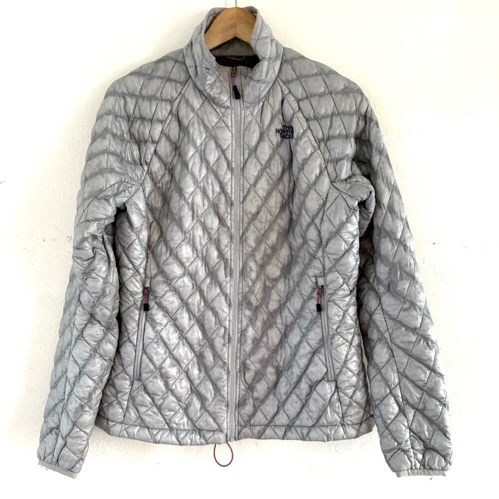 The North Face Thermoball Women’s Size Medium Silver / Gray‎